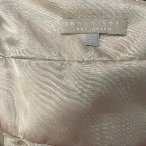 Jenny Yoo Collection Halter Silk Dress Size 4 NWT - Picture 5 of 6